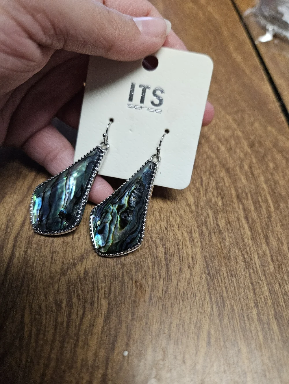 ITS Abaloney Semi Precious Earrings